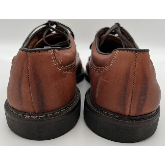 Allen Edmonds Wilbert Mens Size 10.5 D Chili Brown Oxford Leather Comfort Shoes main image 8